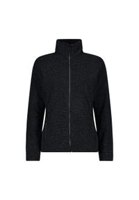 Bluza damska turystyczna CMP 34H2846. Kolor: czarny. Materiał: polar. Sport: turystyka piesza #1