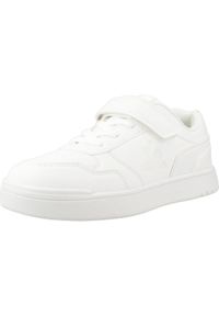Le Coq Sportif - Buty LE COQ SPORTIF COURT BREAKER GS Biały. Kolor: biały. Materiał: syntetyk, tkanina. Sport: turystyka piesza