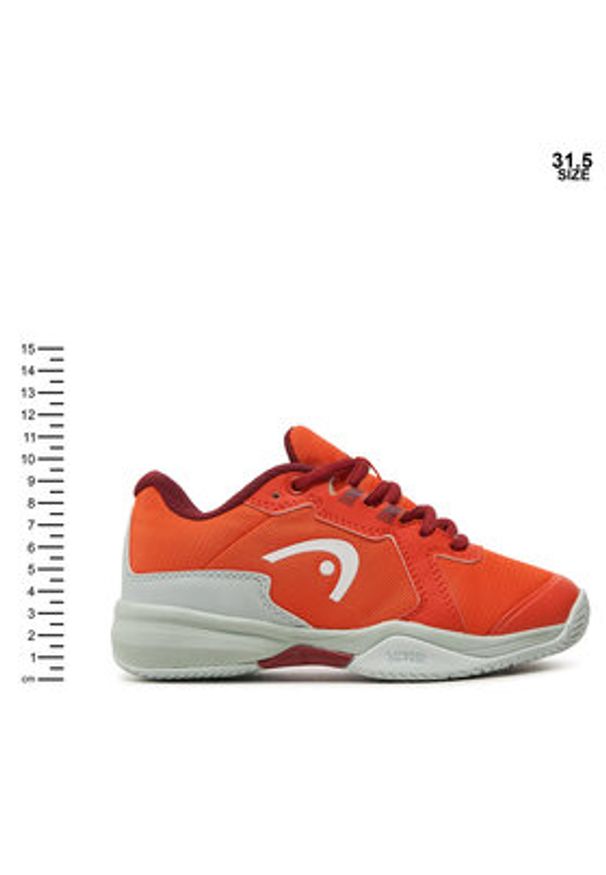 Head Buty do tenisa Sprint 3.5 Junior 275304 Pomarańczowy. Kolor: pomarańczowy. Materiał: skóra. Sport: bieganie, tenis