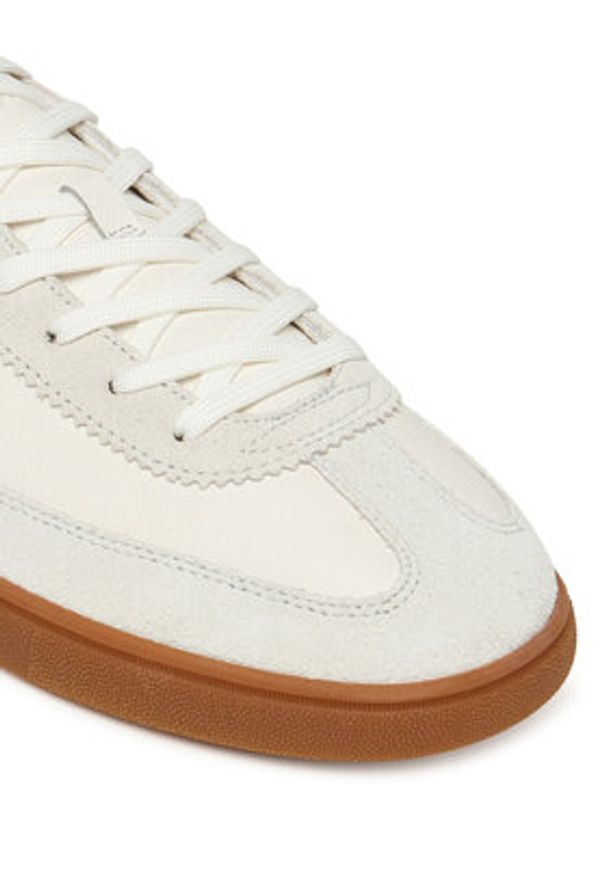 Polo Ralph Lauren Sneakersy Bedford 809973701008 Biały. Kolor: biały. Materiał: skóra, zamsz