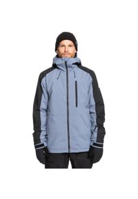 Quiksilver - Kurtka śniegowa techniczna dla Mężczyzn MISSION Szary. Kolor: szary. Materiał: poliester. Sezon: zima. Sport: narciarstwo