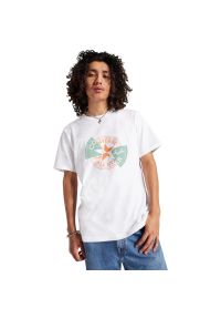 Podkoszulek męskie Converse Con T shirt M Chuck Patch Distort Tee. Kolor: biały. Materiał: materiał, bawełna #1