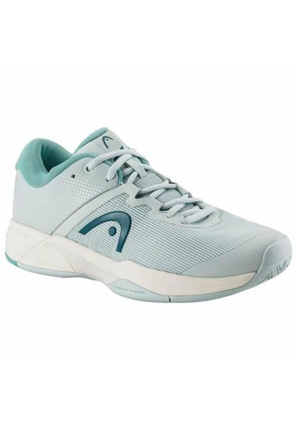 Head - Buty do tenisa damskie HEAD Revolt Evo 2.0. Kolor: zielony. Materiał: syntetyk, materiał. Szerokość cholewki: normalna. Sport: tenis