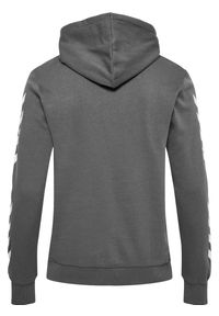 Hummel bluza UNISEX bawełniana z kapturem LEGACY HOODIE. Typ kołnierza: kaptur. Kolor: niebieski. Materiał: bawełna. Sport: fitness
