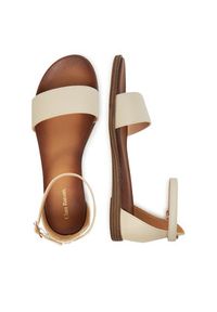 Clara Barson Sandały MAGNA WS5811-01 Beżowy. Kolor: beżowy. Materiał: materiał #7