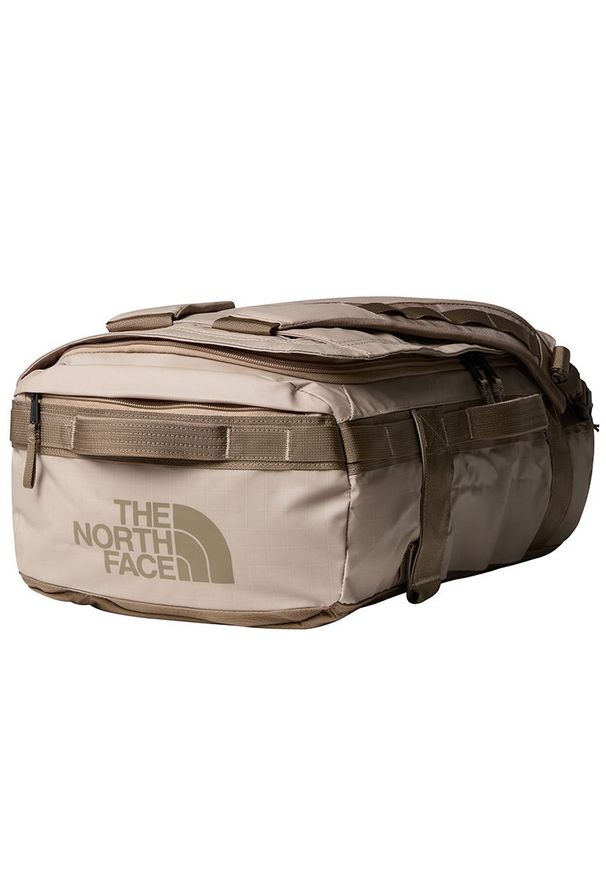 Torba unisex The North Face Base Camp Voyager 32L 0A52RRE261 - beżowa. Kolor: beżowy. Materiał: nylon. Wzór: paski