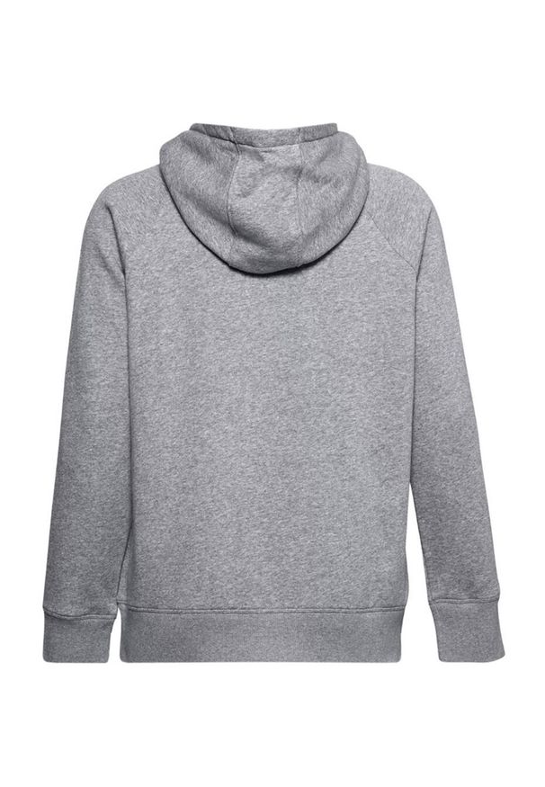Bluza damska Under Armour Rival Fleece Logo Hoodie. Typ kołnierza: kaptur. Kolor: szary. Materiał: bawełna