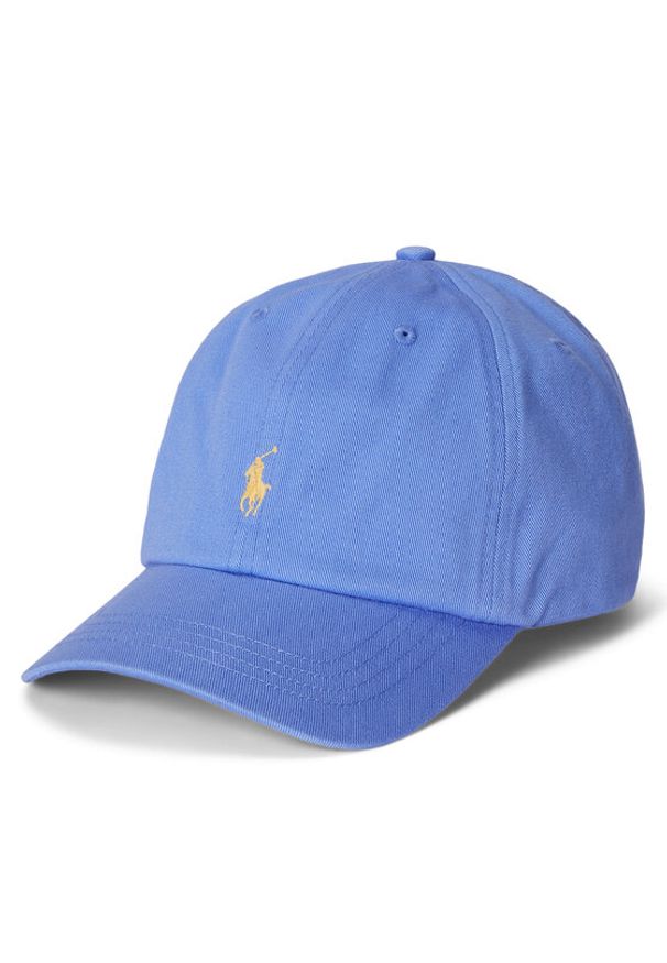 Polo Ralph Lauren Czapka z daszkiem 323785653066 Niebieski. Kolor: niebieski. Materiał: bawełna, materiał