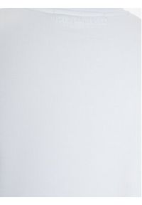 Karl Lagerfeld - KARL LAGERFELD Bluza 705890 532900 Niebieski Regular Fit. Typ kołnierza: dekolt w karo. Kolor: niebieski. Materiał: bawełna