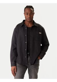 Calvin Klein Jeans Koszula jeansowa Classic LV04RD765G Czarny Relaxed Fit. Kolor: czarny. Materiał: bawełna #1