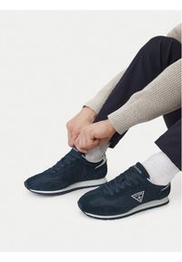 Guess Jeans Sneakersy EO-WILIAMS-01 126AM Granatowy. Kolor: niebieski. Materiał: materiał #1