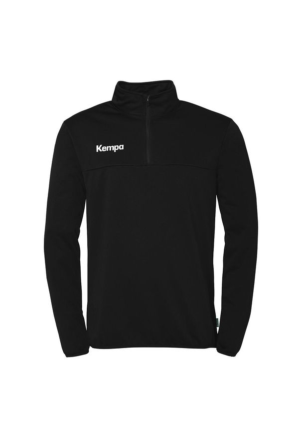 KEMPA - Bluza treningowa z zamkiem błyskawicznym 1/4 Kempa. Kolor: czarny, wielokolorowy, biały. Sport: piłka ręczna