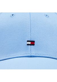 TOMMY HILFIGER - Tommy Hilfiger Czapka z daszkiem Essential Flag Cap AW0AW16360 Niebieski. Kolor: niebieski. Materiał: materiał