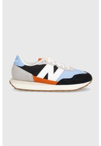New Balance sneakersy MS237EB. Nosek buta: okrągły. Zapięcie: sznurówki. Kolor: niebieski. Materiał: guma