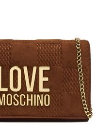 Love Moschino - LOVE MOSCHINO Torebka JC4127PP0NKB120A Czerwony. Kolor: brązowy. Materiał: skórzane #3