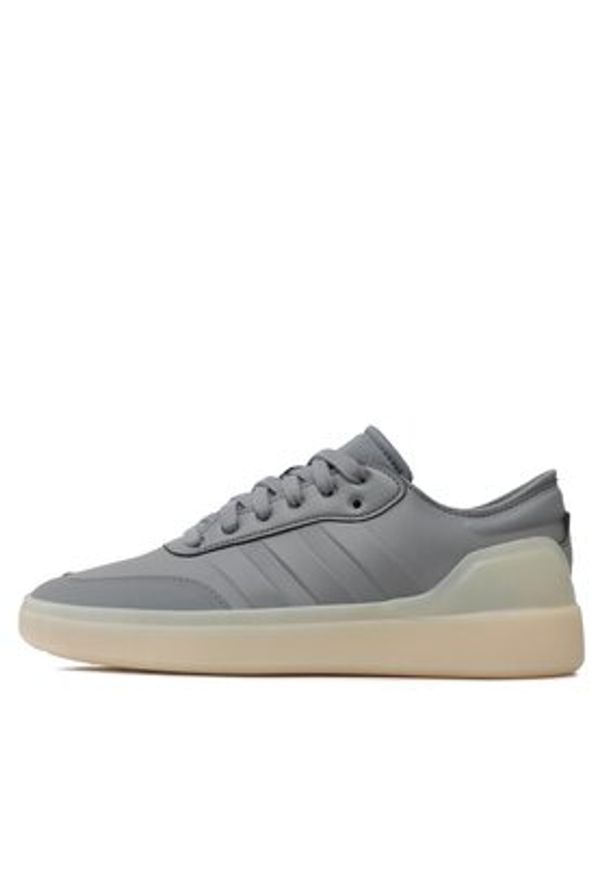 Adidas - adidas Sneakersy Court Revival HQ4676 Szary. Kolor: szary. Materiał: syntetyk