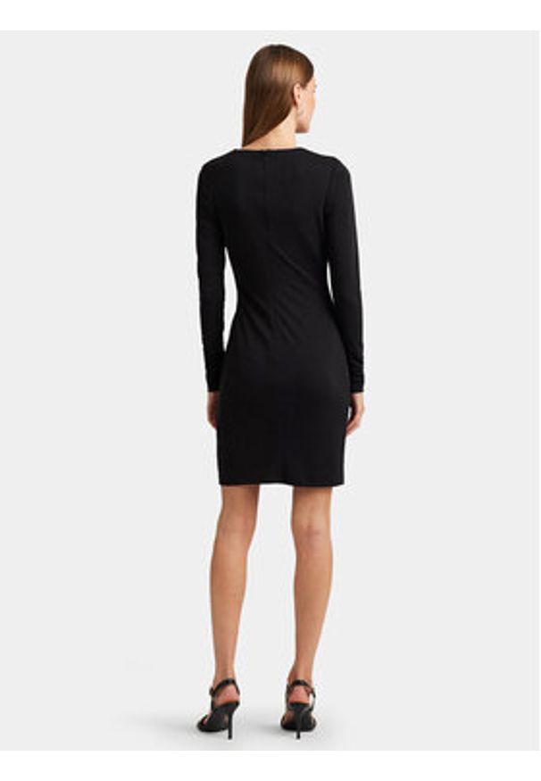 Lauren Ralph Lauren Sukienka koktajlowa 253926430001 Czarny Slim Fit. Kolor: czarny. Materiał: syntetyk. Styl: wizytowy