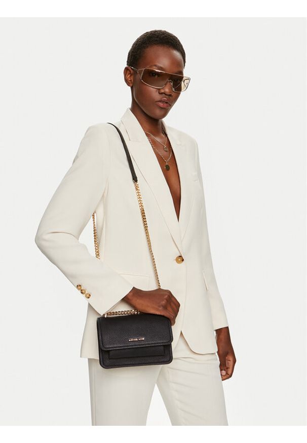 MICHAEL Michael Kors Torebka 32T4GC7C1T Czarny. Kolor: czarny. Materiał: skórzane