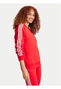 Adidas - adidas Bluza Essentials 3-Stripes IY1704 Czerwony Regular Fit. Kolor: czerwony. Materiał: bawełna #3