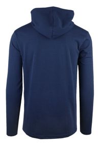 Lekka i Cienka Bluza z Kapturem (Kangurka) - Pako Jeans - Niebieska. Typ kołnierza: kaptur. Kolor: niebieski. Materiał: bawełna. Sezon: wiosna, lato