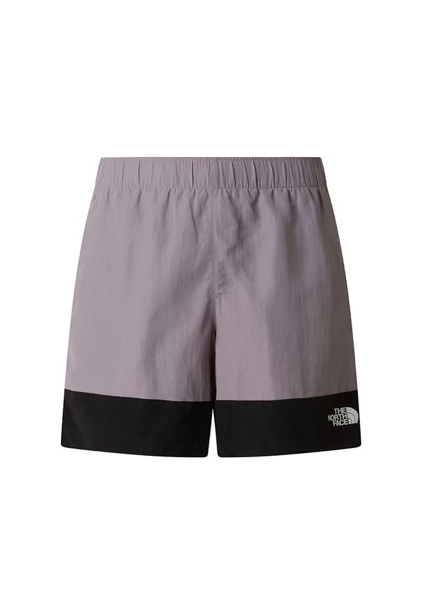 Spodenki męskie The North Face Leynar 0A8FU8MO61 - szare. Kolor: szary. Materiał: skóra, tkanina, materiał, nylon. Sezon: lato