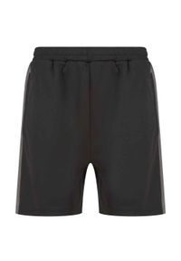 FINDEN & HALES - Spodenki Z Dzianiny Z Kieszenią Dla Dorosłych Unisex. Kolor: wielokolorowy, czarny, szary. Materiał: dzianina