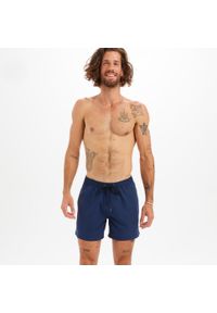 Spodenki surfingowe męskie Quiksilver Volley krótkie. Kolor: niebieski. Materiał: poliester. Długość: krótkie. Styl: sportowy