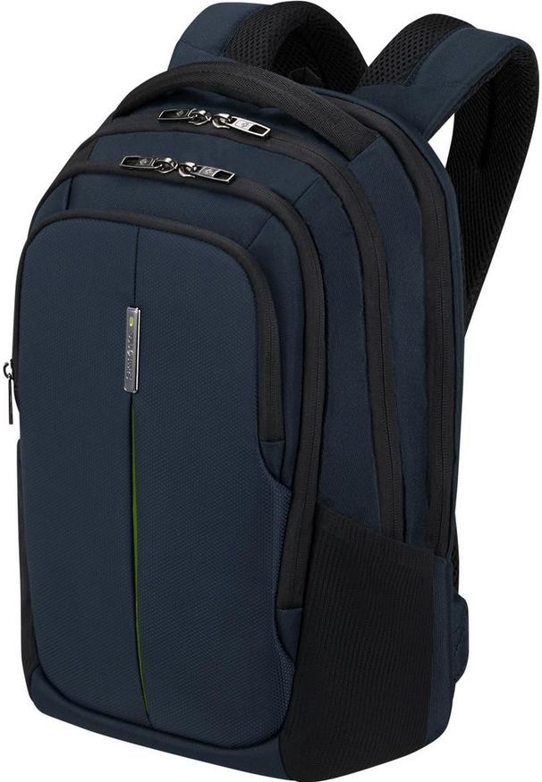 Plecak Samsonite 155195 1090 14.1'' Guardit 3.0 granatowy. Kolor: niebieski. Materiał: tkanina, materiał. Styl: klasyczny, biznesowy, casual