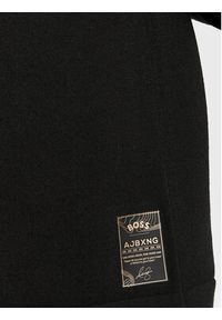 BOSS - Boss Sweter Zave_Aj 50475151 Czarny Regular Fit. Kolor: czarny. Materiał: wełna