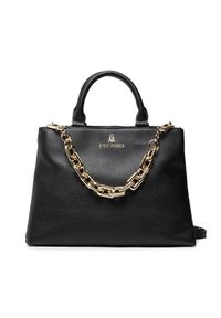 Steve Madden Torebka Bmesa-L SM13000793-02002-BLK Czarny. Kolor: czarny. Materiał: skórzane