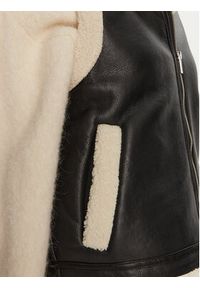 Pieces Bezrękawnik Janelle 17152466 Czarny Regular Fit. Kolor: czarny. Materiał: skóra. Długość rękawa: bez rękawów #6