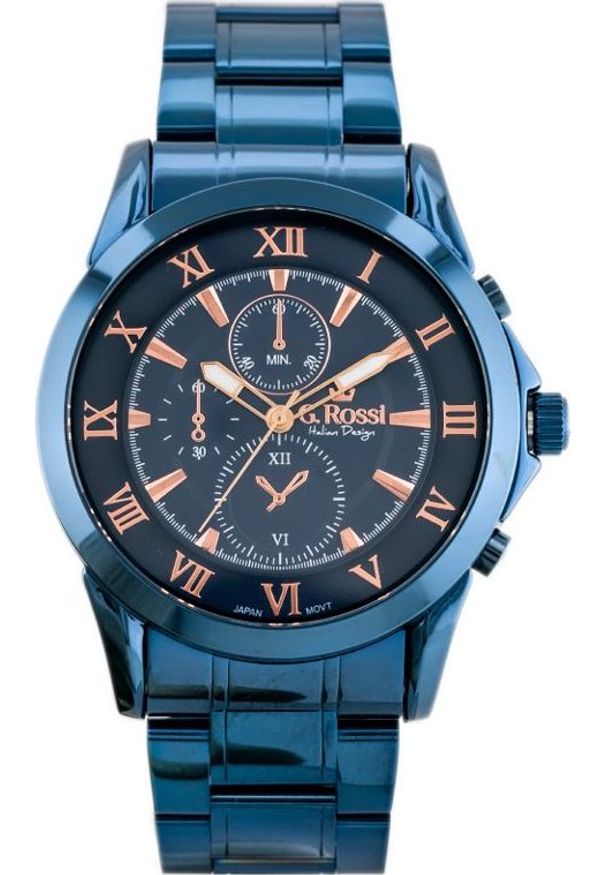 Zegarek Gino Rossi ZEGAREK MĘSKI - ALLESIO (zg042r) +BOX uniwersalny