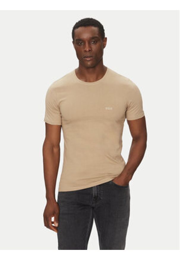 BOSS Komplet t-shirtów Tshirtrn 3P Classic 50532468 Kolorowy Regular Fit. Materiał: bawełna. Wzór: kolorowy