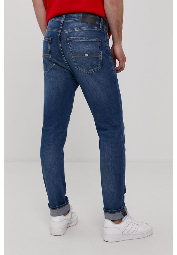 Tommy Jeans - Jeansy Ryan. Kolor: niebieski