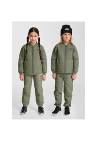 Zestaw dla dzieci Hummel Sobi Thermo. Okazja: na uczelnię. Kolor: zielony. Materiał: dresówka. Styl: sportowy #1