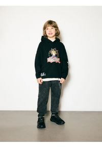 Reserved - Jeansy jogger - czarny. Kolor: czarny