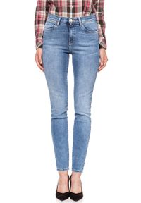 Wrangler - WRANGLER HIGH RISE SKINNY BEST BLUE W27HX794O. Stan: podwyższony #9