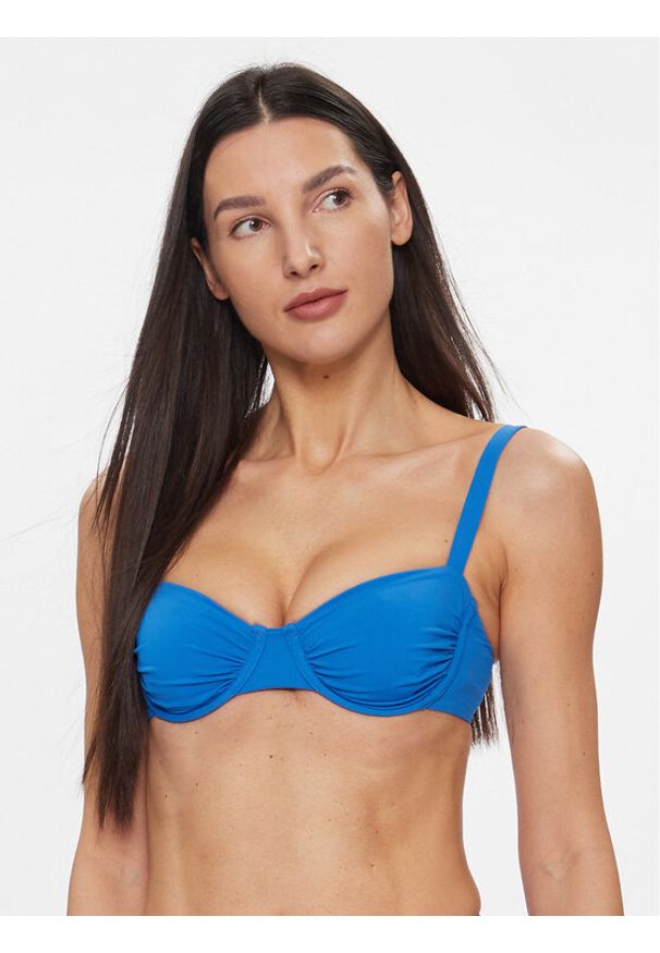 Seafolly Góra od bikini S. Collective 31470-942 Niebieski. Kolor: niebieski. Materiał: syntetyk