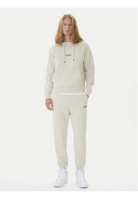 Jack & Jones - Jack&Jones Dres Soho 12288673 Beżowy Relaxed Fit. Kolor: beżowy. Materiał: bawełna
