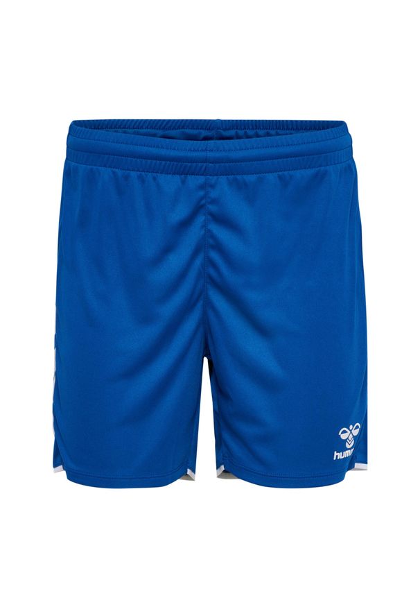 Szorty damskie Hummel Core 2.0. Kolor: niebieski, wielokolorowy, biały. Sport: fitness