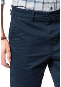 Lee - SPODENKI LEE SLIM CHINO SHORT DARK NAVY L73HLA21. Materiał: materiał #3