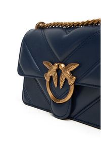 Pinko - PINKO Torebka Love One Mini Light Dc Al 25-26 PLTT 104550 A2OS Granatowy. Kolor: niebieski. Materiał: skórzane #8