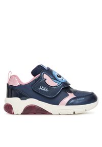 Sneakersy Geox. Kolor: niebieski