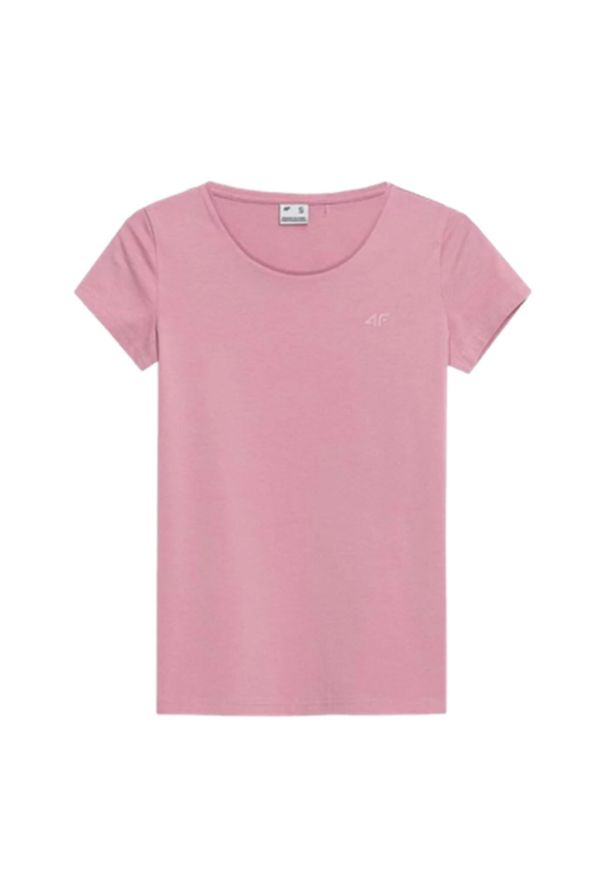 4f - Koszulka Damska 4F. Kolor: różowy