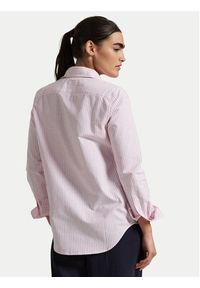 Polo Ralph Lauren Koszula 211941508006 Różowy Slim Fit. Typ kołnierza: polo. Kolor: różowy. Materiał: bawełna #4