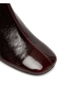 Vagabond Shoemakers Botki Livia 6056-060-38 Bordowy. Kolor: czerwony. Materiał: skóra, lakier #6