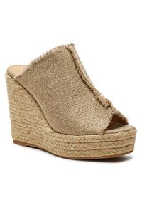 Castañer Espadryle Fatima/032 023489 Złoty. Kolor: złoty