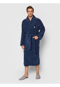 Polo Ralph Lauren Szlafrok 714853990001 Granatowy. Typ kołnierza: polo. Kolor: niebieski. Materiał: bawełna #1