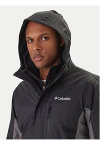 columbia - Columbia Kurtka przeciwdeszczowa Pouring Adventure™ III 2117171 Czarny Regular Fit. Kolor: czarny. Materiał: syntetyk #4