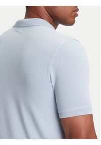 United Colors of Benetton - United Colors Of Benetton Polo 3WG9U301Z Niebieski Slim Fit. Typ kołnierza: polo. Kolor: niebieski. Materiał: bawełna #5
